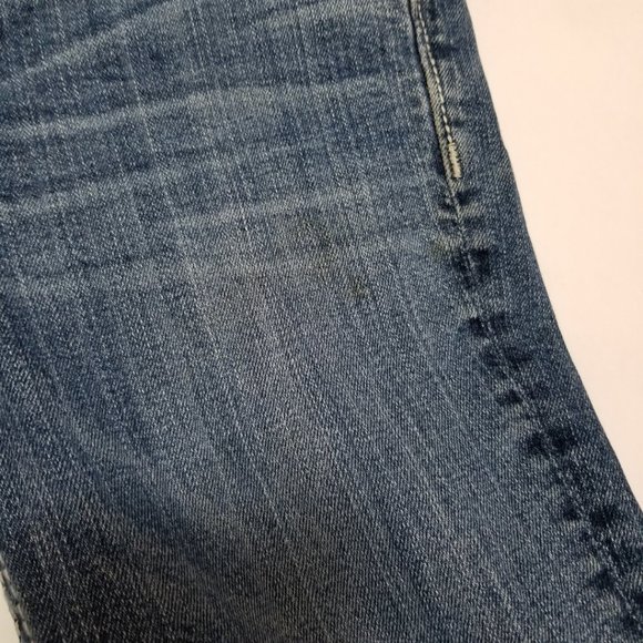 Miss Me Cropped Raw Hem Embellished Jeans - Picture 6 of 9